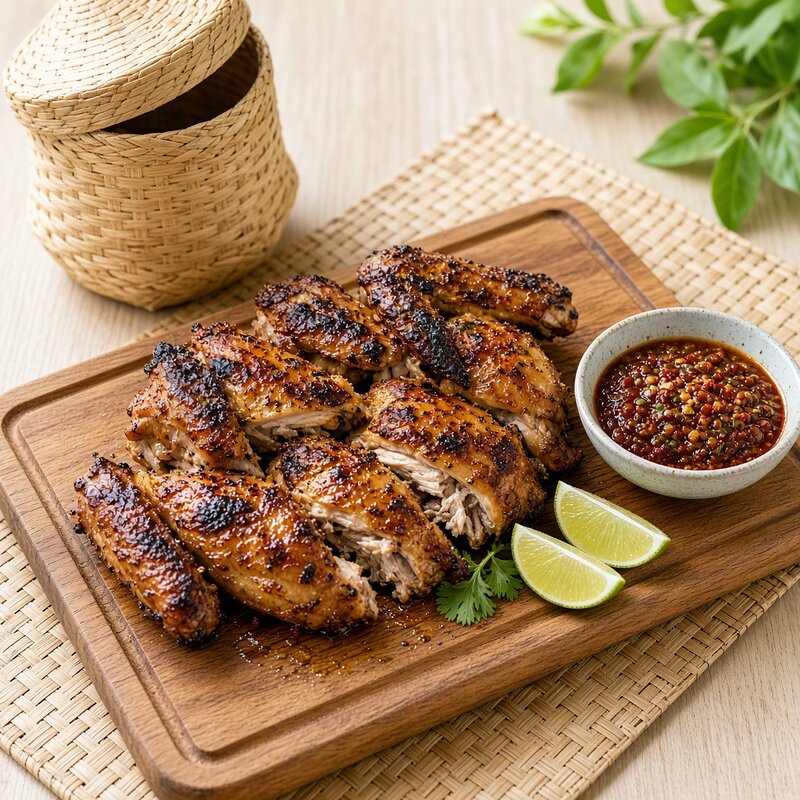 ไก่ย่าง (ครึ่งตัว)