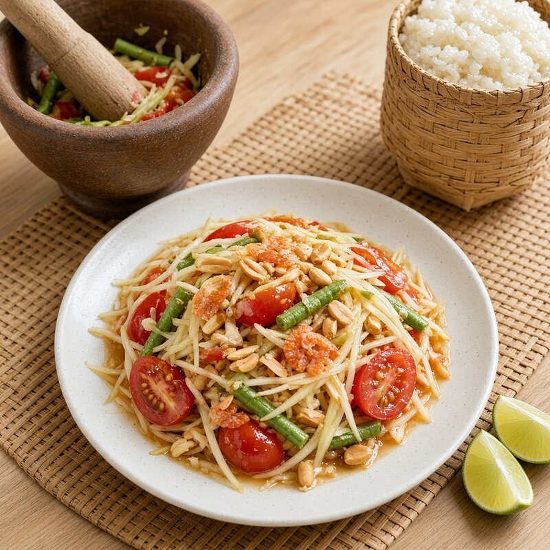 ส้มตำไทย